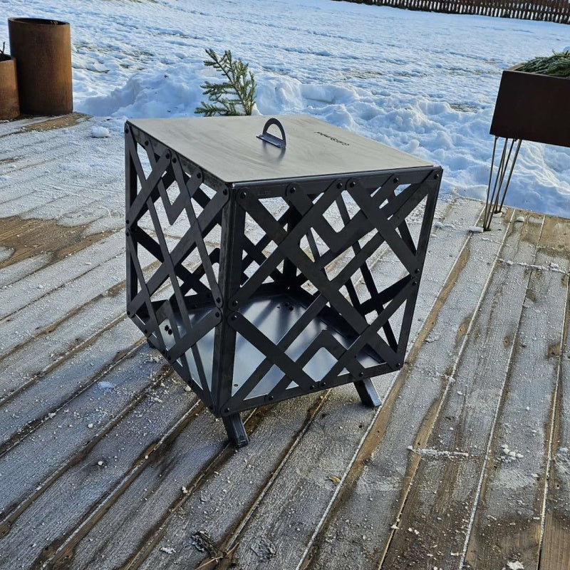 GrillSymbol Corten Steel Fire Pit Sverre - 48cm
