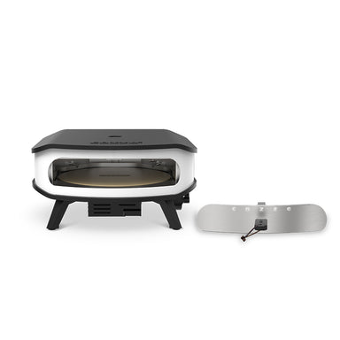 COZZE 17inch Pizza Oven Rotating Stone with Cover