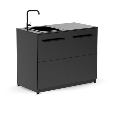 Cozze® Elements Outdoor Kitchen 110cm Sink Module side view