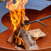 Barbecook Jack Firepit with fire