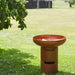 Barbecook Jack Firepit fire ready on grass