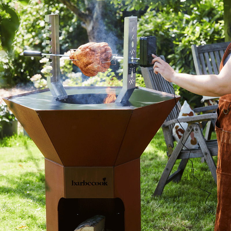 Barbecook Nestor with rotisserie cooking
