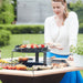 Barbecook Nestor with side tables and grill
