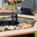 Barbecook Nestor with wooden side tables and grill