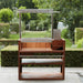 Barbecook Pedro Asado grill outside