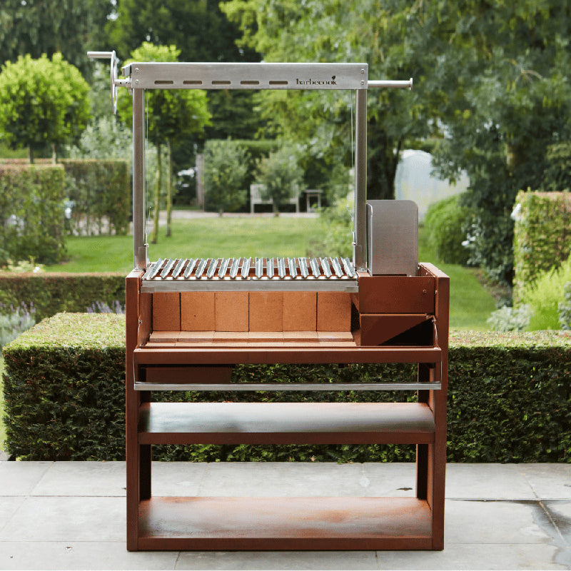 Barbecook Pedro Asado grill outside