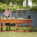 Barbecook Pedro Asado grill with buddy table