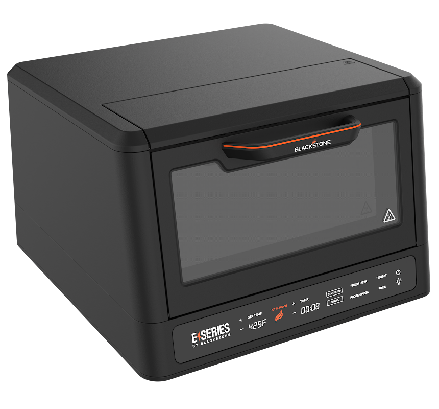 Blackstone Electric Pizza and Airfryer Combo side view