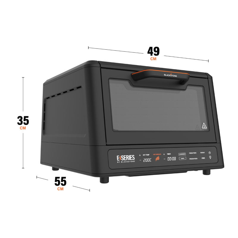Blackstone Electric Pizza and Airfryer Combo DImensions