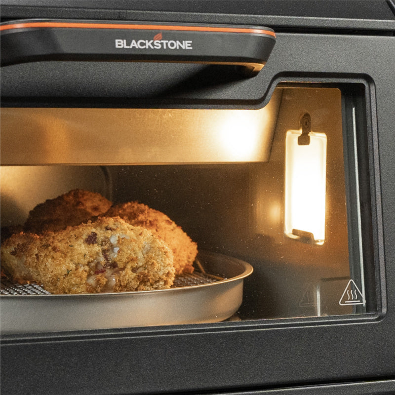 Blackstone Electric Pizza and Airfryer Combo Airfrying closeup