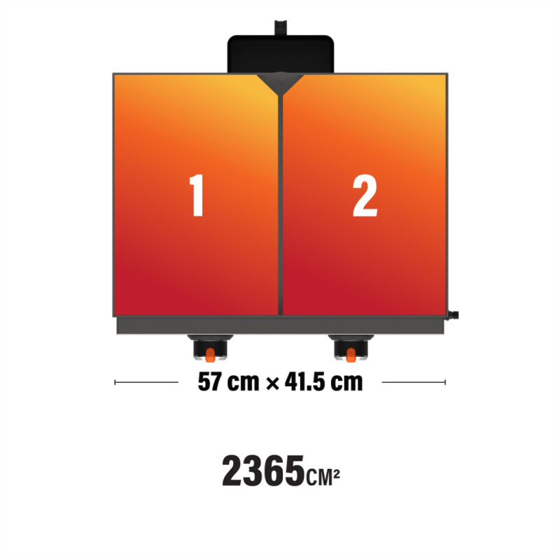 Blackstone 2140 22in Tabletop Griddle Heatzones