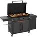 Blackstone 2230 36inch Cabinet with Side Table with Open hood cooking