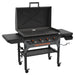 Blackstone 2310 36in Iron Forged Griddle with Hood Open