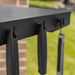 Blackstone 2310 36in Iron Forged Griddle with Hood Accessory hook system