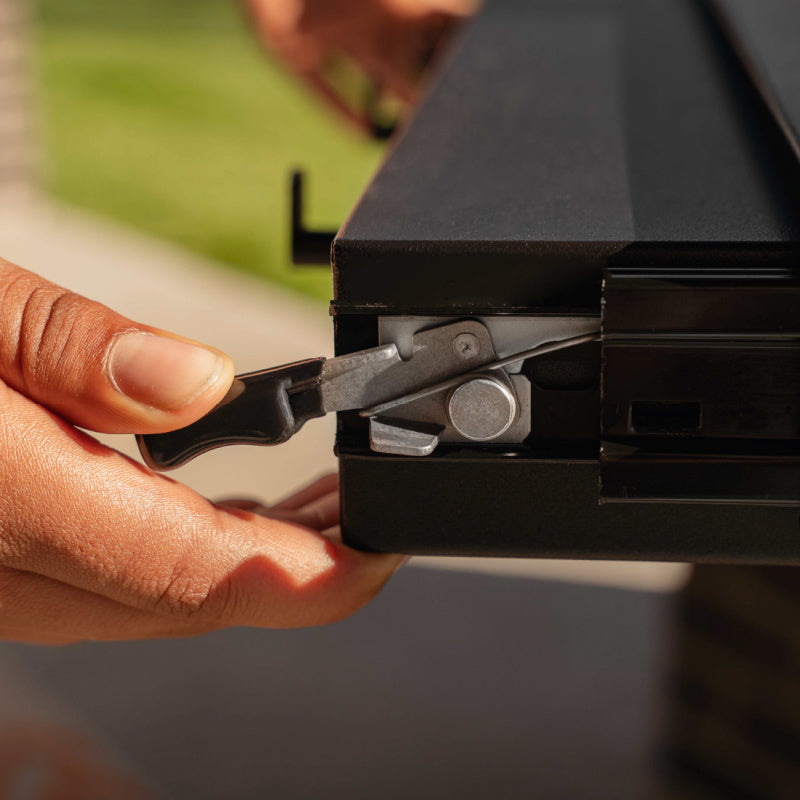Blackstone 2310 36in Iron Forged Griddle with Hood Opening Clip