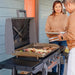 Blackstone 2311 Iron Forged 28in Griddle Cooking on the griddle outside