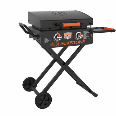 Blackstone 2350 22 inch On The Go Omnivore FlexFold Griddle with closed hood