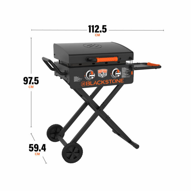 Blackstone 2350 22 inch On The Go Omnivore FlexFold Griddle Dimensions
