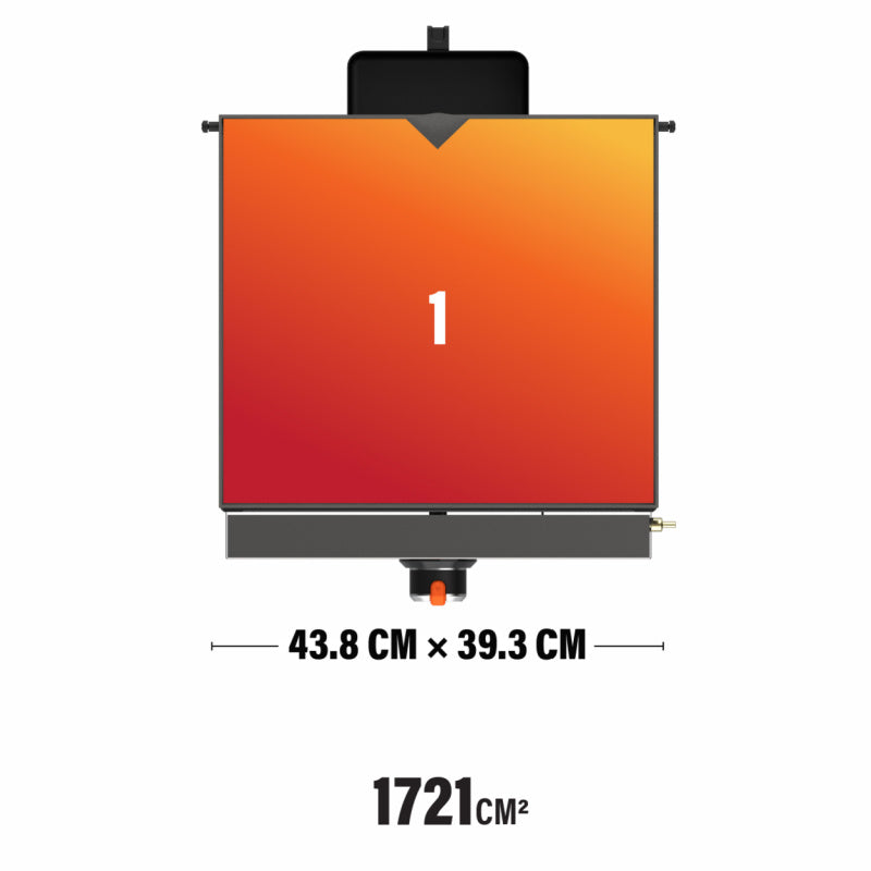 Blackstone 2143 17inch Tabletop Griddle with Hood Heatzones