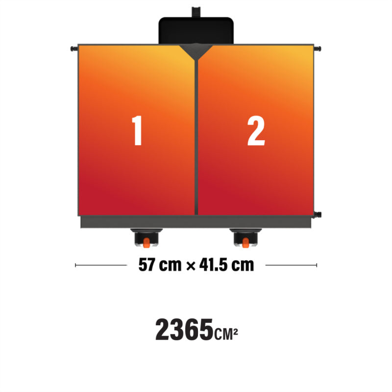 Blackstone 2144EU 22inch Griddle with Hood Heatzones