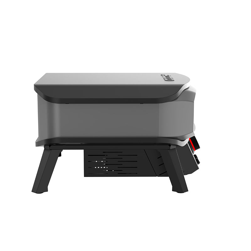 COZZE 13" Premium Rotate Electric Pizza Oven left view