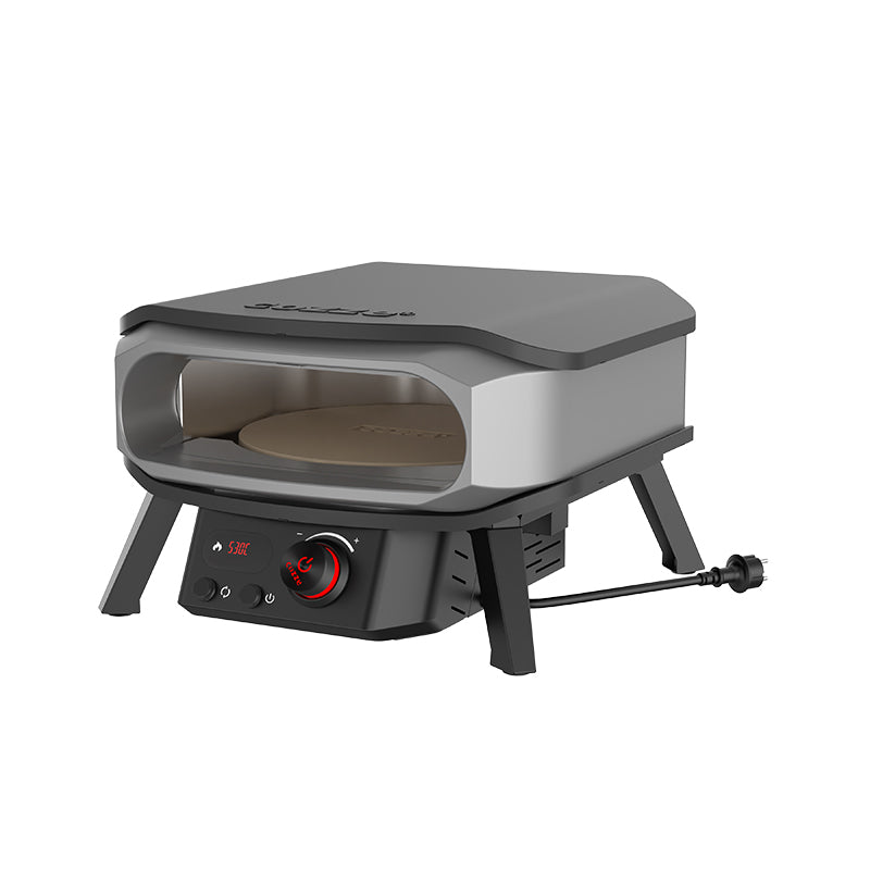 COZZE 13" Premium Rotate Electric Pizza Oven right side view