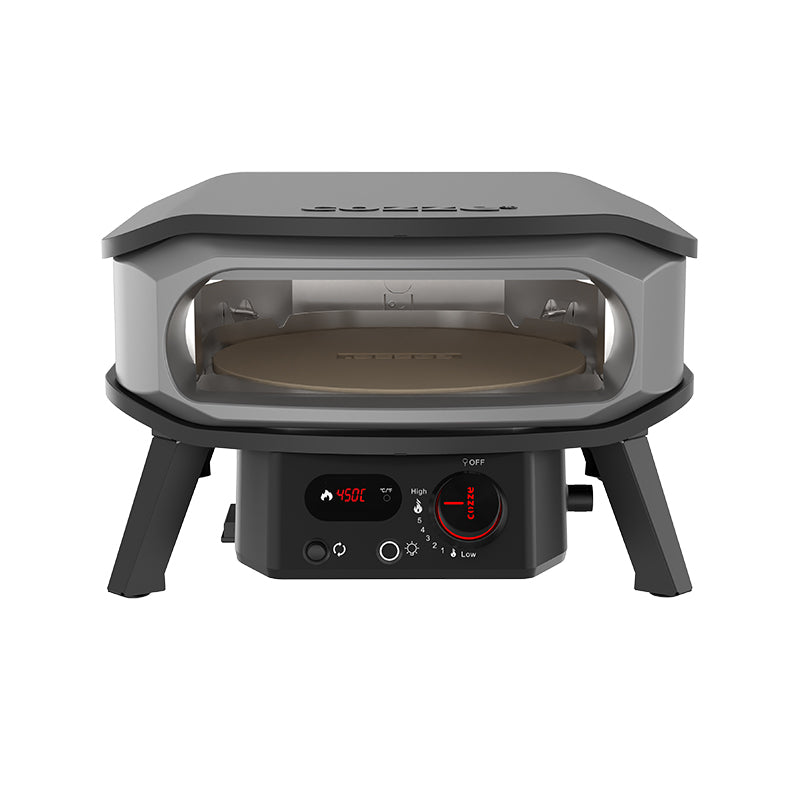 COZZE 13" Premium Rotate Gas Pizza Oven front view