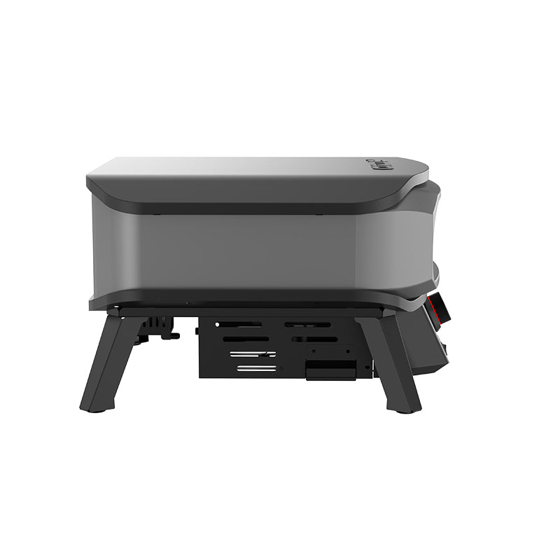 COZZE 13" Premium Rotate Gas Pizza Oven left side view