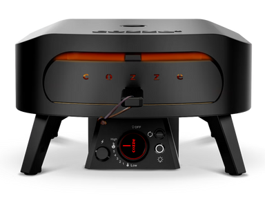 COZZE 13inch ROTATE BLACK EDITION Gas Pizza Oven with cover