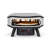 COZZE 17" Premium Rotate Electric Pizza Oven front view cooking pizza