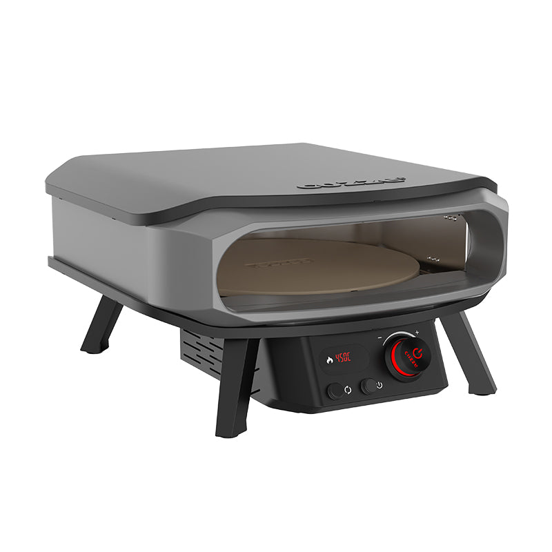 COZZE 17" Premium Rotate Electric Pizza Oven with no door left view