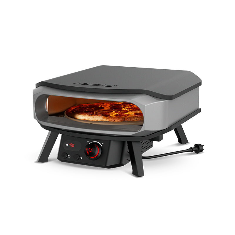 COZZE 17" Premium Rotate Electric Pizza Oven with no door right view