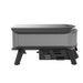 COZZE 17inch Premium Rotate Gas Pizza oven left view