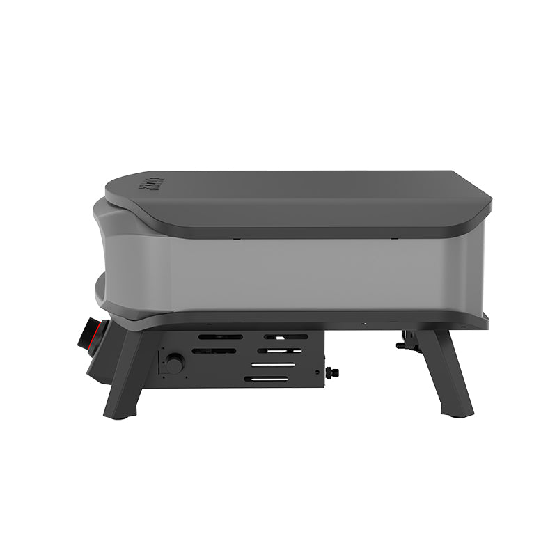 COZZE 17inch Premium Rotate Gas Pizza oven right view