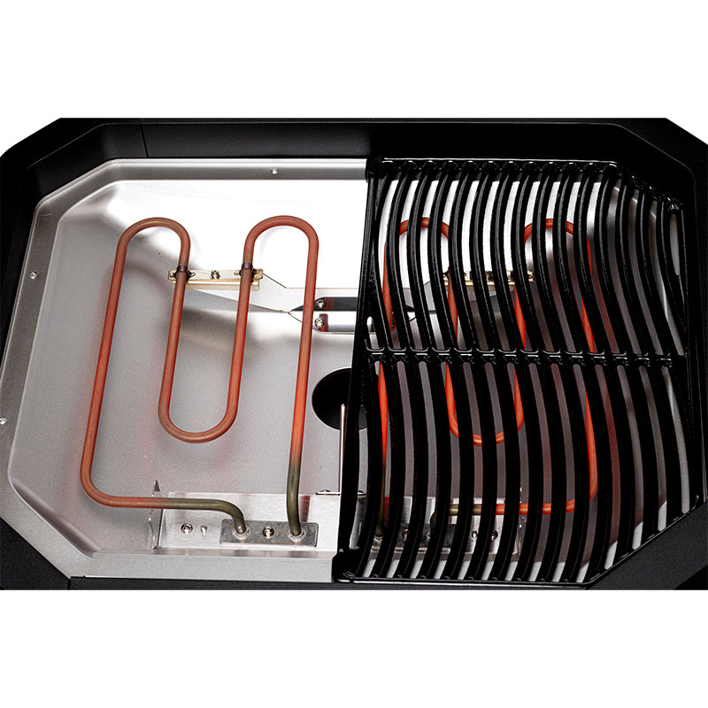 COZZE E500 Electric Grill close up half open