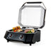 COZZE E500 Electric Grill side view grilling food