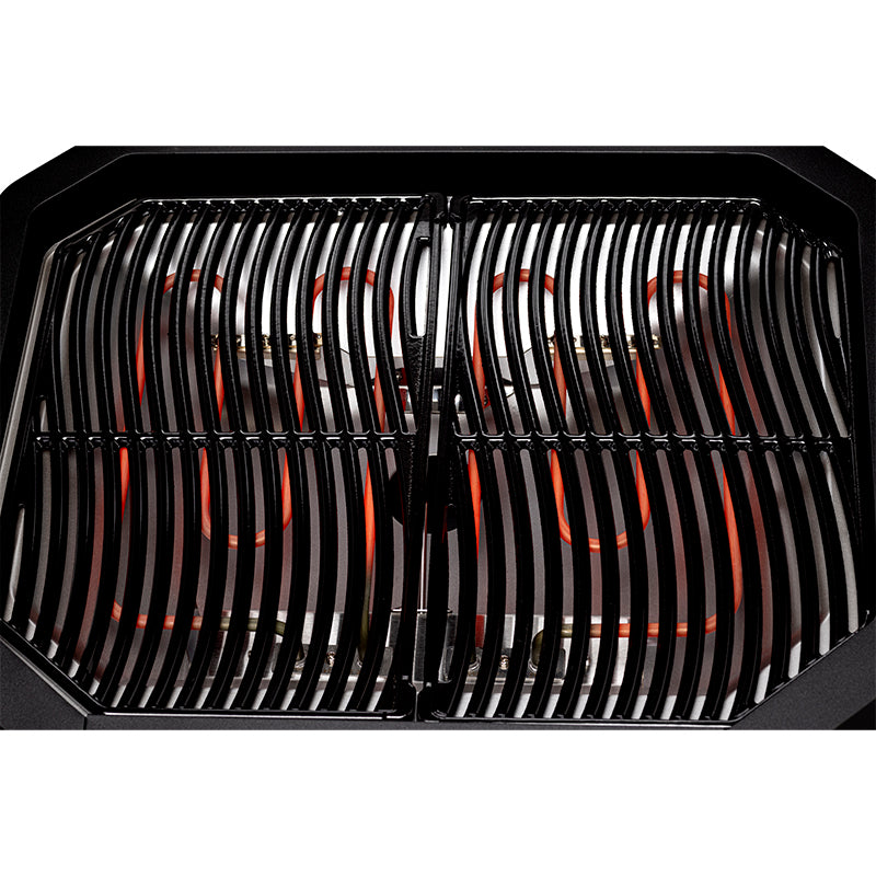 COZZE E500 Electric Grill on closeup