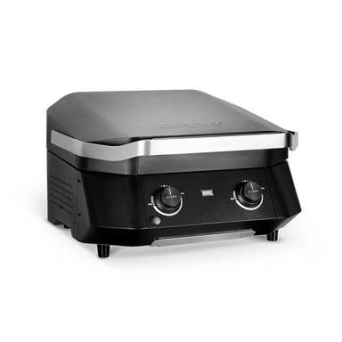 COZZE E500 Electric Grill closed lid side view