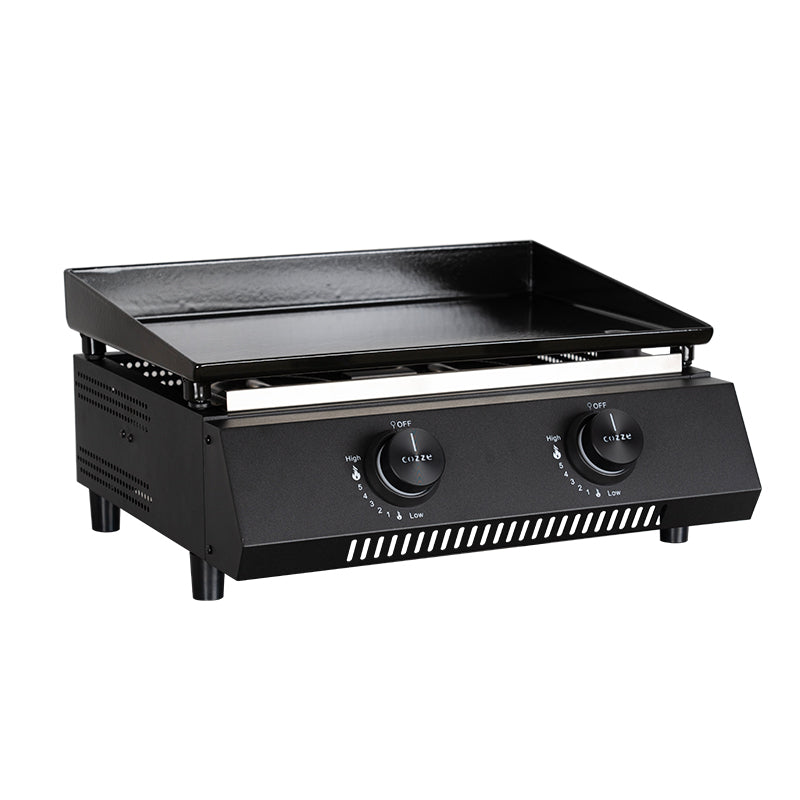 COZZE G400 Plancha Gas grill side view