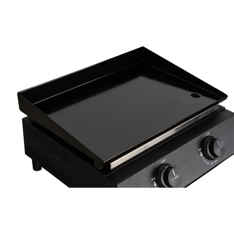 COZZE G400 Plancha Gas grill closer up