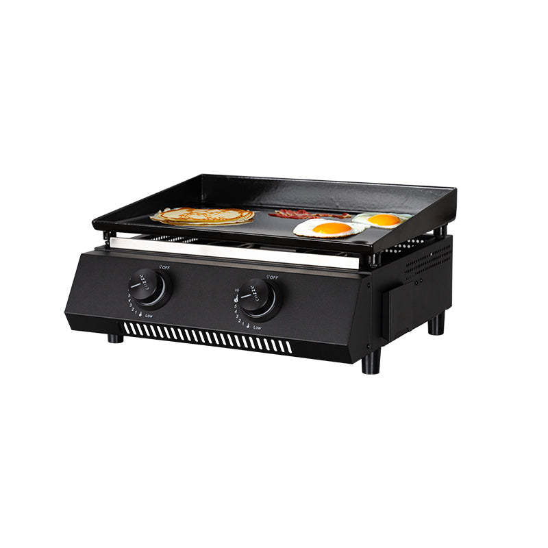COZZE G400 Plancha Gas grill cooking breakfast