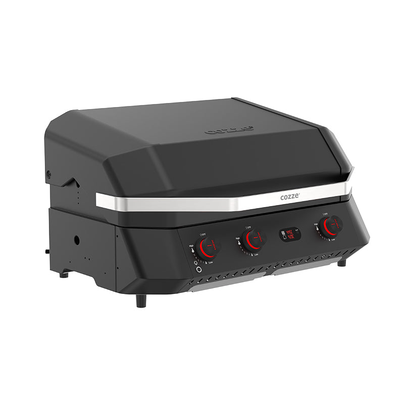 COZZE G800 Combo Grill Left view