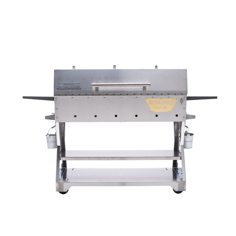 GrillSymbol Charcoal Grill Chef XXL Silver
