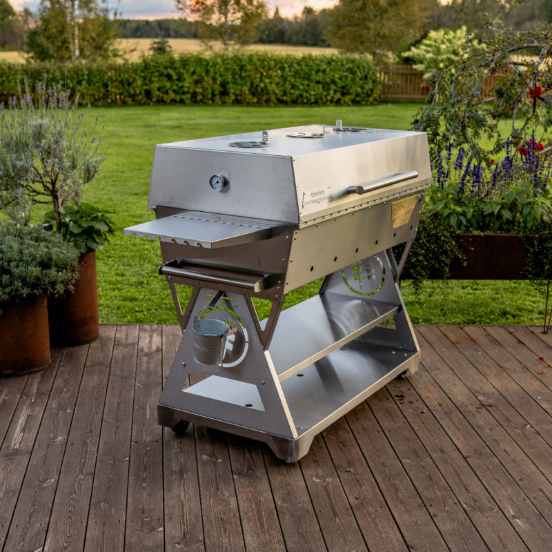 GrillSymbol Charcoal Grill Chef XXL Silver