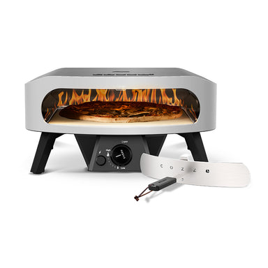 Cozze Gas 17inch Pizza oven cooking pizza