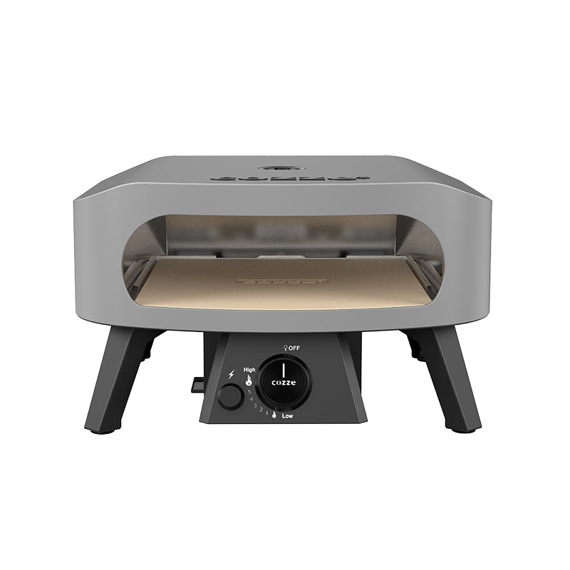 Cozze Gas Classic 13inch Pizza oven front view open