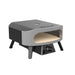 Cozze Gas Classic 13inch Pizza oven side view open