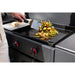 Cozze Combo 900 grill cooking veges on plate