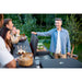 Cozze Combo 900 grill in outdoor kitchen