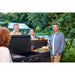 Cozze Combo 900 happily grilling in outdoor kitchen